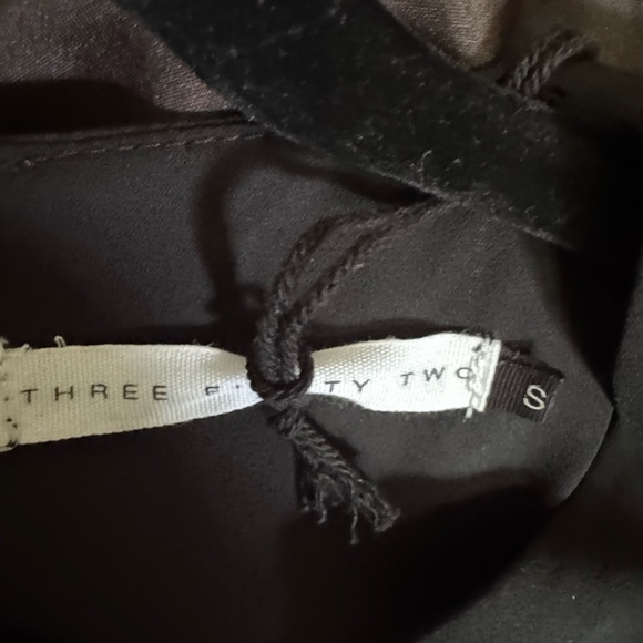 Three Eighty Two Sleeveless Black & White Abstract Print Dress – Size Small - Picture 4 of 5